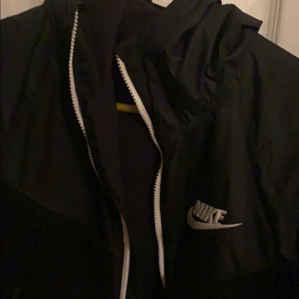 Nike fleece/ nylon jacket